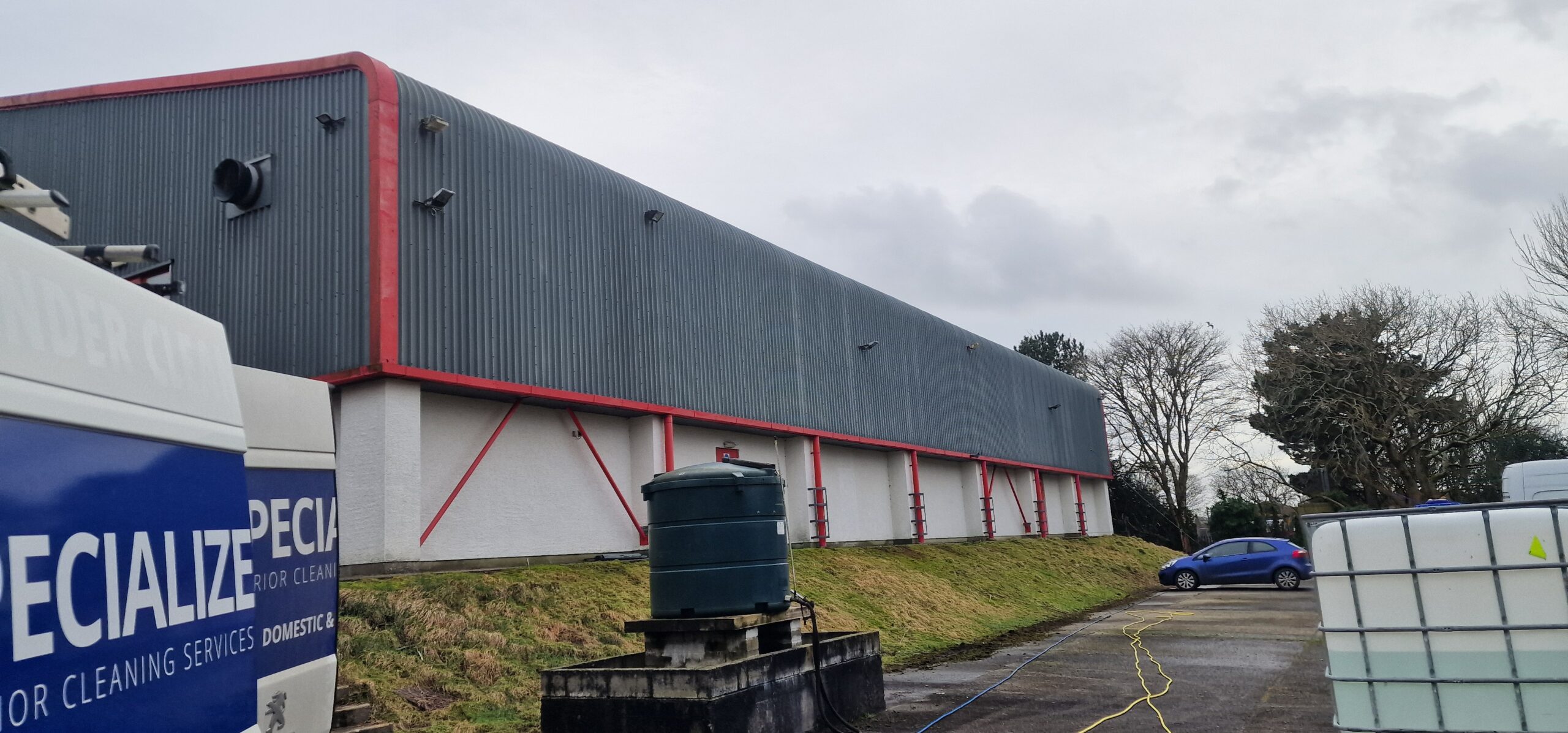 Building cladding clean images.