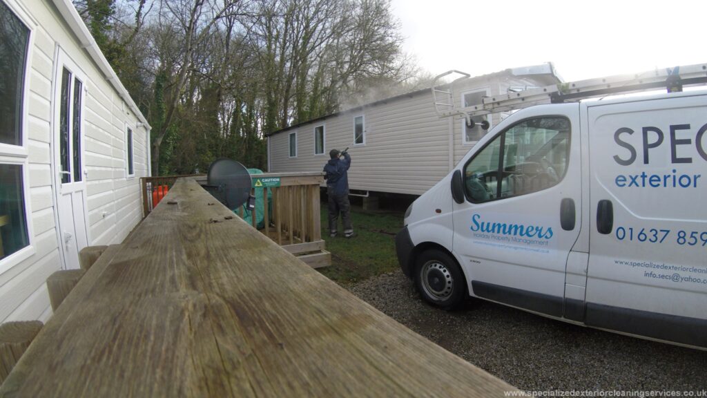 Static caravan cleaning in Cornwall & Devon