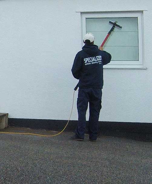 Window cleaning in Cornwall & Devon
